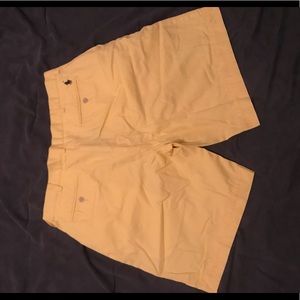 Polo Ralph Lauren yellow shorts